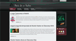 Desktop Screenshot of diariodeunhacker.com