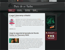 Tablet Screenshot of diariodeunhacker.com